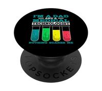 I'm A Dad And A Medical Technologist Microbiology Science PopSockets Adhesive PopGrip
