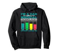 I'm A Dad And A Medical Technologist Microbiology Science Pullover Hoodie