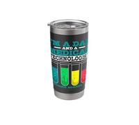 I'm A Dad and A Medical Technologist Microbiology Science Stainless Steel Insulated Tumbler