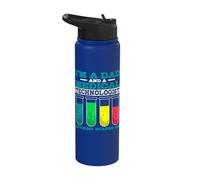 I'm A Dad and A Medical Technologist Microbiology Science Stainless Steel Insulated Water Bottle