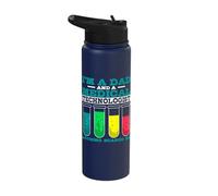 I'm A Dad and A Medical Technologist Microbiology Science Stainless Steel Insulated Water Bottle