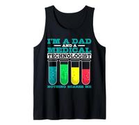 I'm A Dad and A Medical Technologist Microbiology Science Tank Top