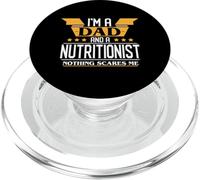 I'm a Dad and a Nutritionist nothing scares me PopSockets PopGrip for MagSafe
