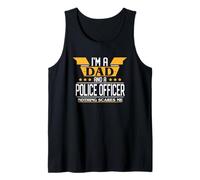 I'm a Dad and a Police Officer Nothing Scares me Tank Top