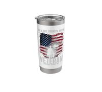 I'm a Dad, Grandpa, and a Veteran - Nothing Scares Me Stainless Steel Insulated Tumbler