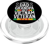 Im A Dad Grandpa And A Vietnam Veteran PopSockets PopGrip for MagSafe