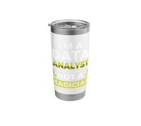 I'm a Data Analyst not a Magician Stainless Steel Insulated Tumbler
