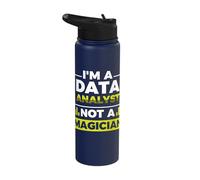 I'm a Data Analyst not a Magician Stainless Steel Insulated Water Bottle