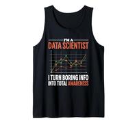 I'm A Data Scientist Funny Graph Design Tank Top