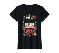 Im A Debate Mom Like Other Moms Just Much Cool Value Graphic T-Shirt, Women, Black, XS
