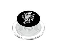 I'm A Derby Old Man - Horse Racing Racetrack Horse Race Fan PopSockets PopGrip for MagSafe