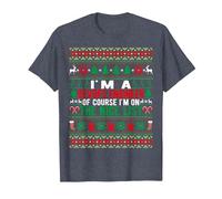 I'm A Devops Engineer of Course I'm On The Nice List Xmas T-Shirt, Men, Heather Blue, Small