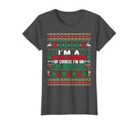 I'm A Devops Engineer of Course I'm On The Nice List Xmas T-Shirt, Women, Dark Heather Grey, 3X-Large