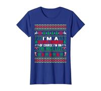I'm A Devops Engineer of Course I'm On The Nice List Xmas T-Shirt, Women, Royal Blue, 3X-Large