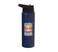 IM A Duck Grandma JUST Like A Normal Grandma Except Much Stainless Steel Insulated Water Bottle