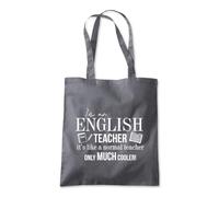 I'm a English Teacher Funny Tote Shopping Bag 10 Litres Capacity 42 x 38cm