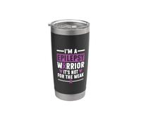 I'm A Epilepsy Warrior It's Not for The Weak Epilepsy Stainless Steel Insulated Tumbler