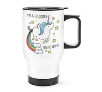 I'm A F-cking Unicorn Travel Mug Cup with Handle