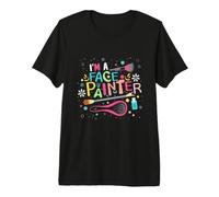 I'm a Face Painter Face Painting Funny Makeup Colorful Cute Premium T-Shirt
