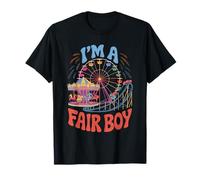 I'm A Fair Boy Carousel Rides Country Fair Carnival Fair T-Shirt