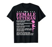 I'm A Female Veteran My Eyes Have Seen Things Yours Haven't T-Shirt