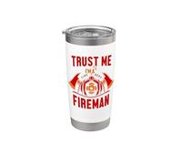 I'm A Fireman Firefighter Proud Firefighters for Men Stainless Steel Insulated Tumbler