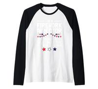I'm A Firework Director If I'm Relaxed You Can Be Too If I R Raglan Baseball Tee