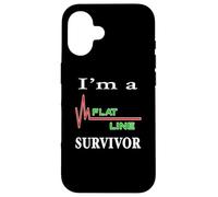 I'm a Flatline Survivor Near Death Experience Cardiac Arrest Case for iPhone 16