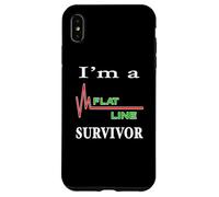 I'm a Flatline Survivor Near Death Experience Cardiac Arrest Case for iPhone XS Max