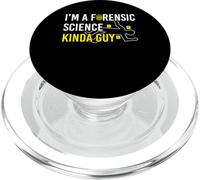 Im A Forensic Science Kinda Guy PopSockets PopGrip for MagSafe