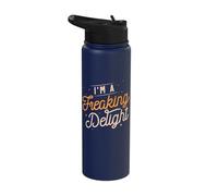 I'm A Freaking Delight Stainless Steel Insulated Water Bottle