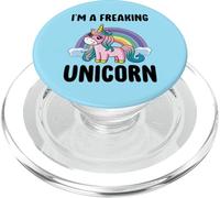 I'm A Freaking Unicorn Lover Cute Funny Mytical PopSockets PopGrip for MagSafe