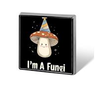 I'm A Fungi Mushroom Printed Brooch Pins Badge Button Tie Lapel Backpack Pin Decoration for Women Men