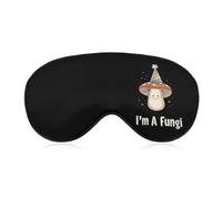 I'm A Fungi Mushroom Sleep Mask Eye Cover for Sleeping Men Women Light Blocking Travel Blindfold