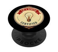 I'm a Genius Certified PopSockets Adhesive PopGrip