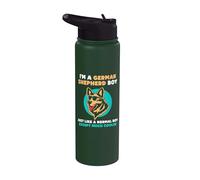 Im a German Shepherd boy Stainless Steel Insulated Water Bottle