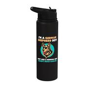 Im a German Shepherd boy Stainless Steel Insulated Water Bottle