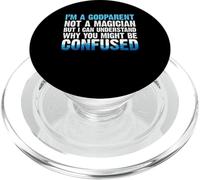 Im A Godparent Not A Magician Baptism Christian PopSockets PopGrip for MagSafe