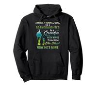 I'm a granddaughter to a grandpa with wings Pullover Hoodie