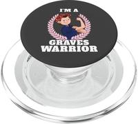 I'm a Graves Warrior Graves Disease Awareness PopSockets PopGrip for MagSafe