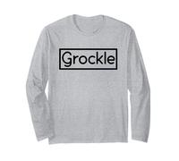 I'm A Grockle Funny British Tourist Graphic Devon Cornwall Long Sleeve T-Shirt