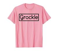 I'm A Grockle Funny British Tourist Graphic Devon Cornwall T-Shirt, Men, Pink, X-Large