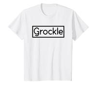 I'm A Grockle Funny British Tourist Graphic Devon Cornwall T-Shirt, Youth, White, 2T