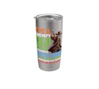 I'm A Grumpy Old Man I was Born in October 1981 45 Years Old Stainless Steel Insulated Tumbler