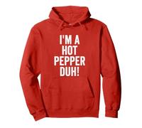 I'm A Hot Pepper Duh Halloween Party Costume Pullover Hoodie