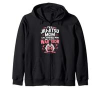 I'm A Jiu Jitsu Mom Like A Normal Mom Only Raising A Warrior Zip Hoodie
