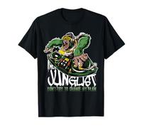 I'm a junglist Jungler Gorilla DNB Drum and Bass Music T-Shirt