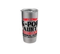 I'm a k-pop Aunt just Like k-pop Stainless Steel Insulated Tumbler