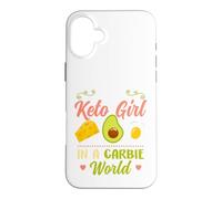 I'm a Keto Girl In a Carbie World Diet Case for iPhone 16 Plus