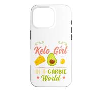 I'm a Keto Girl In a Carbie World Diet Case for iPhone 16 Pro